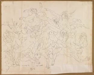 Detail of the Fall of the Rebel Angels